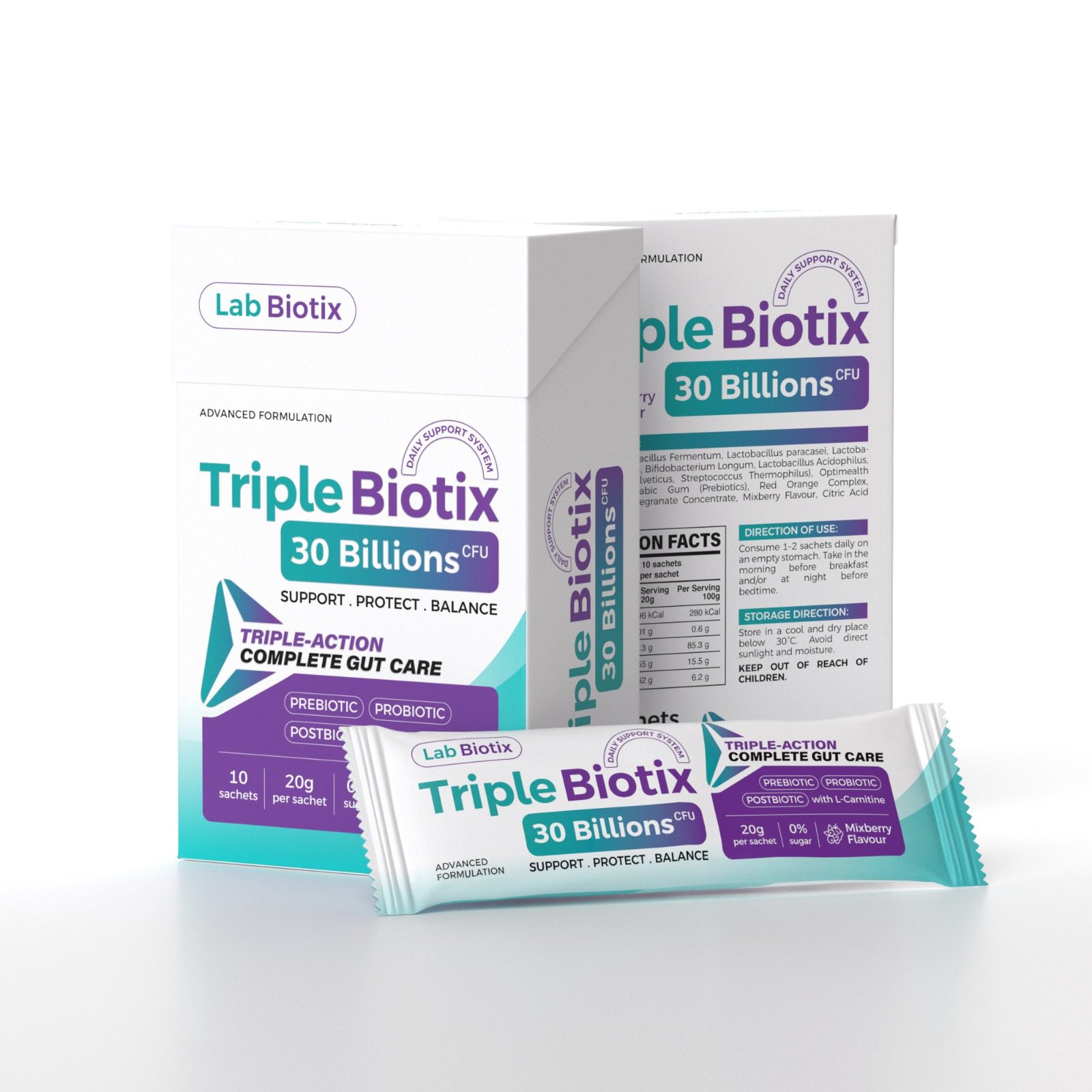 Triple Biotix - Gambar Pengenalan Produk